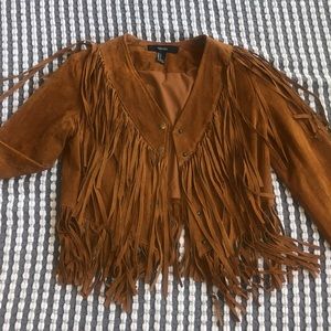 Women’s Boho Western Fringe Jacket